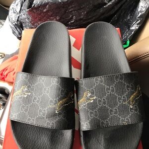 gucci sandals like new size 7 authentic